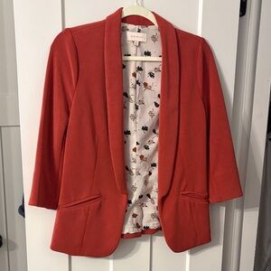 Skies Are Blue Hannah Modal knit Scuba Blazer